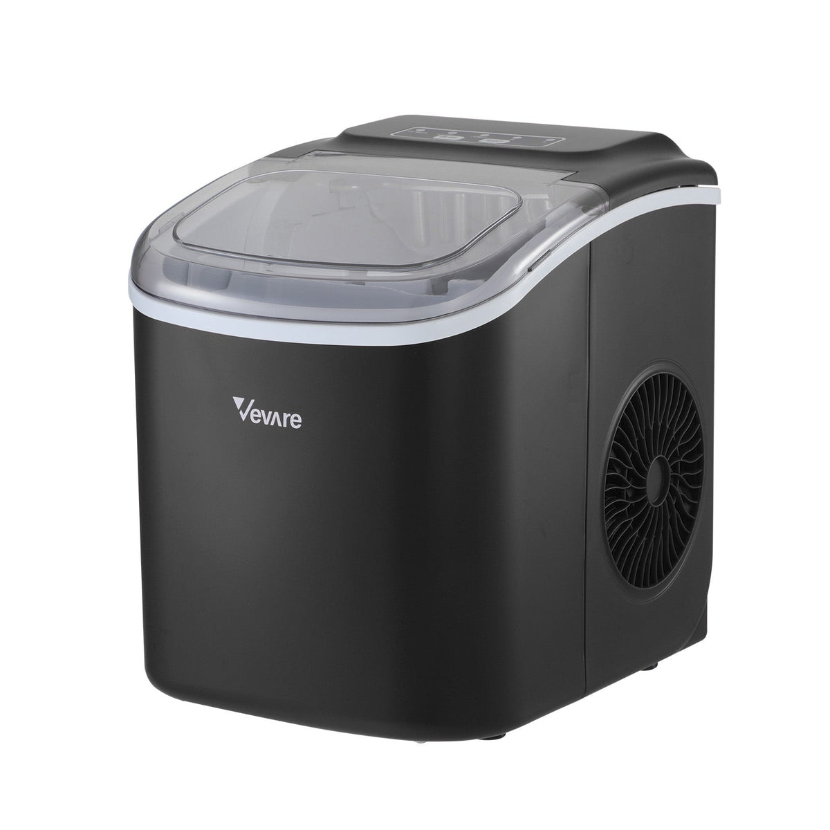Vevare Portable Ice Maker Machine Ice Cube Tray 12kg Bar Countertop