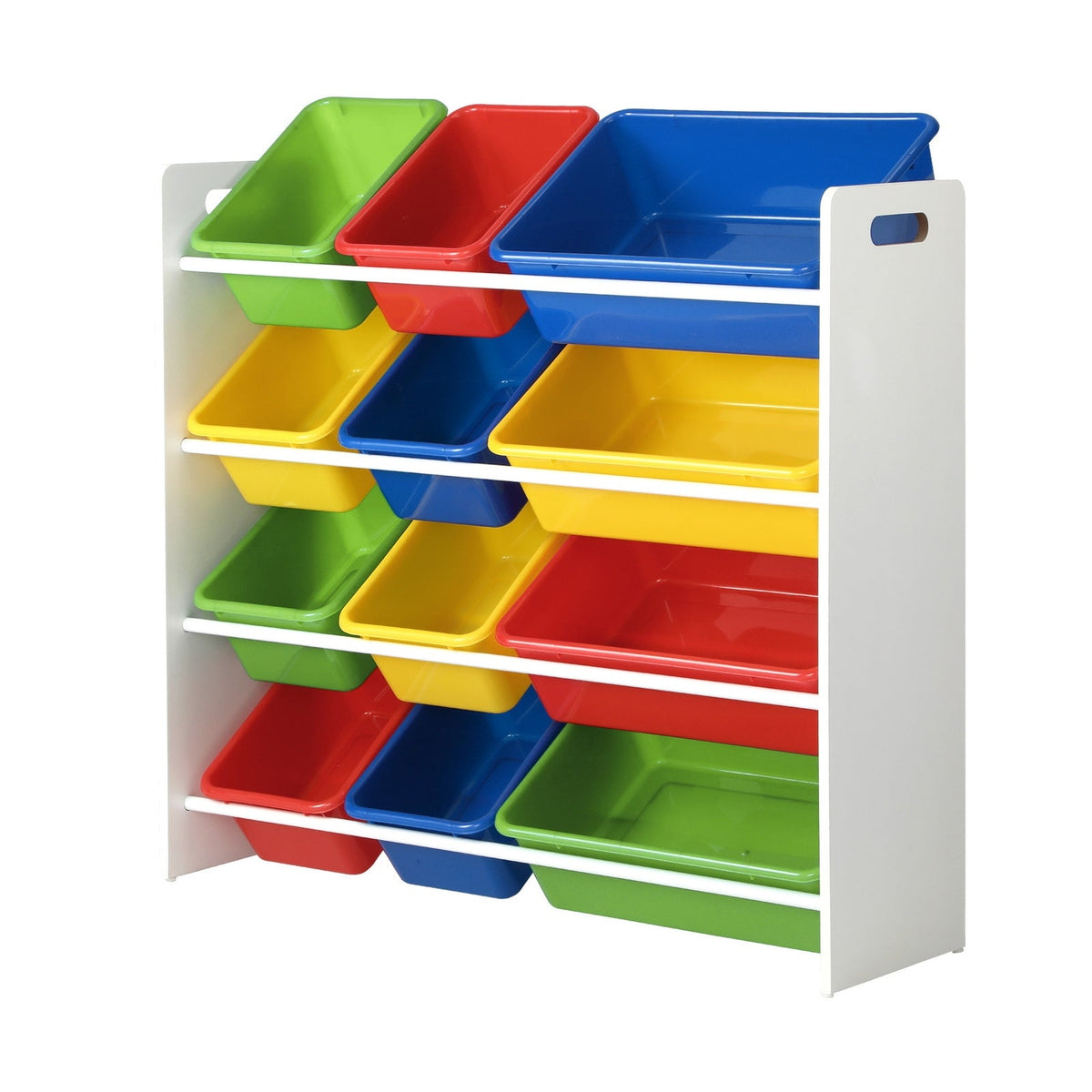 Oikiture Kids Toy Box Organiser Display Shelf Storage Rack Drawer