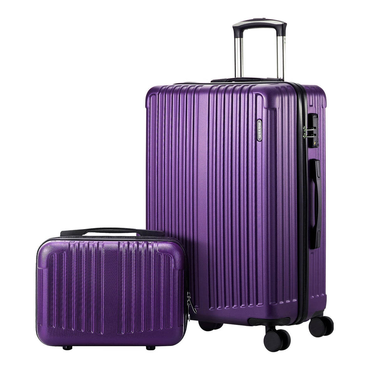 Mazam 2PCS Luggage Suitcase Trolley Set Travel Carry On TSA Lock Hard Case