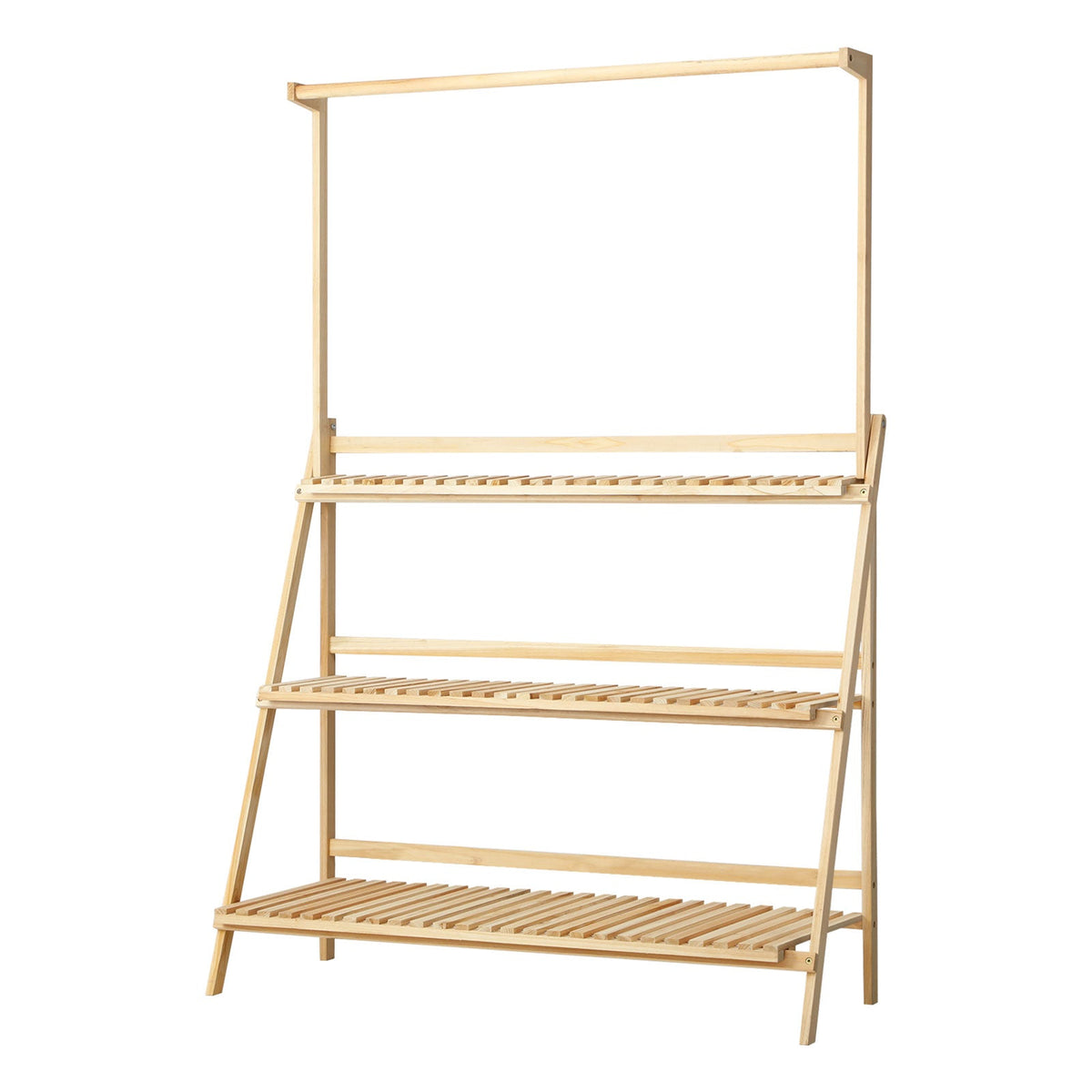 Livsip Plant Stand Garden Planter Wooden Flower Pot Rack Shelving Indoor Outdoor