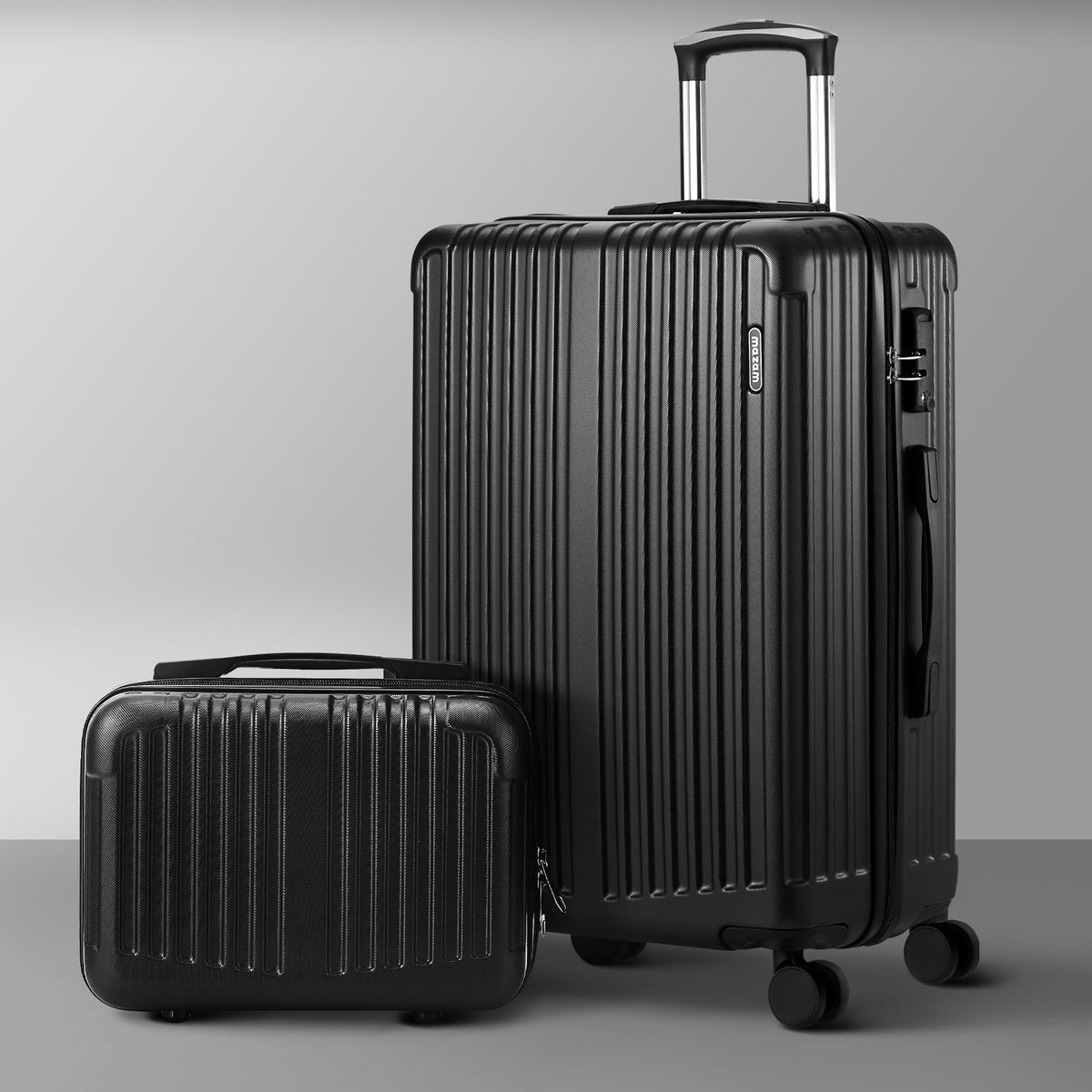 Mazam 2PCS Luggage Suitcase Trolley Set Travel Carry On TSA Lock Hard Case