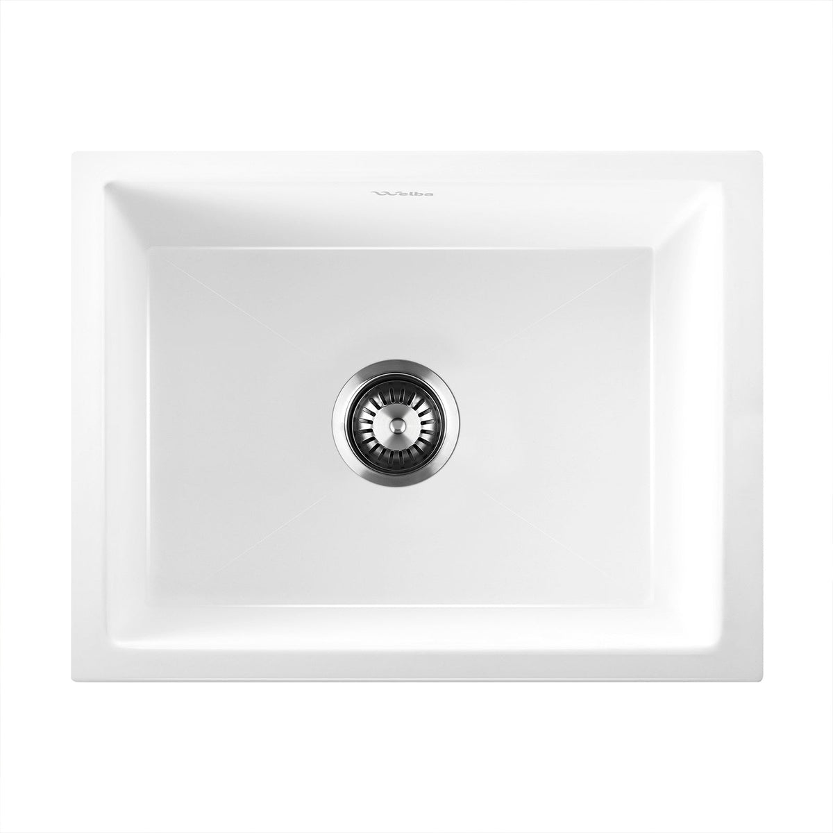 Welba Kitchen Sink Basin Stone Sink Bathroom Laundry Single Double Bowl