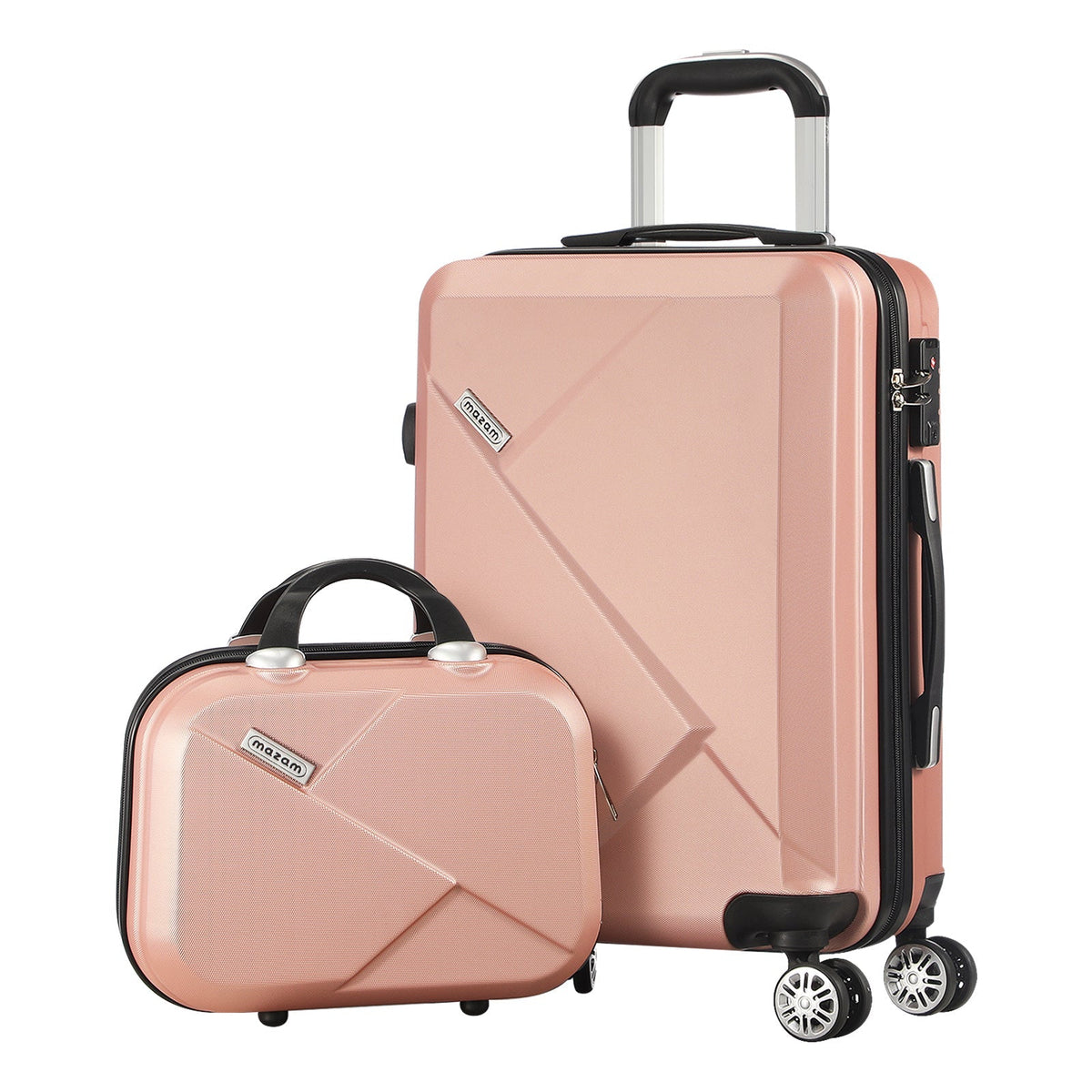 Mazam 1/2/3PCS Luggage Suitcase Trolley Set Travel TSA Lock Storage Hard Case