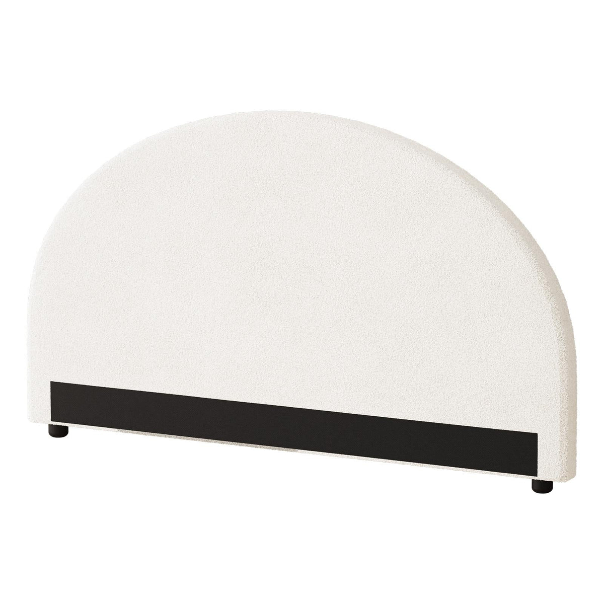 Oikiture Headboard Queen Double King Single Size Bed Head Bedhead Boucle Fabric