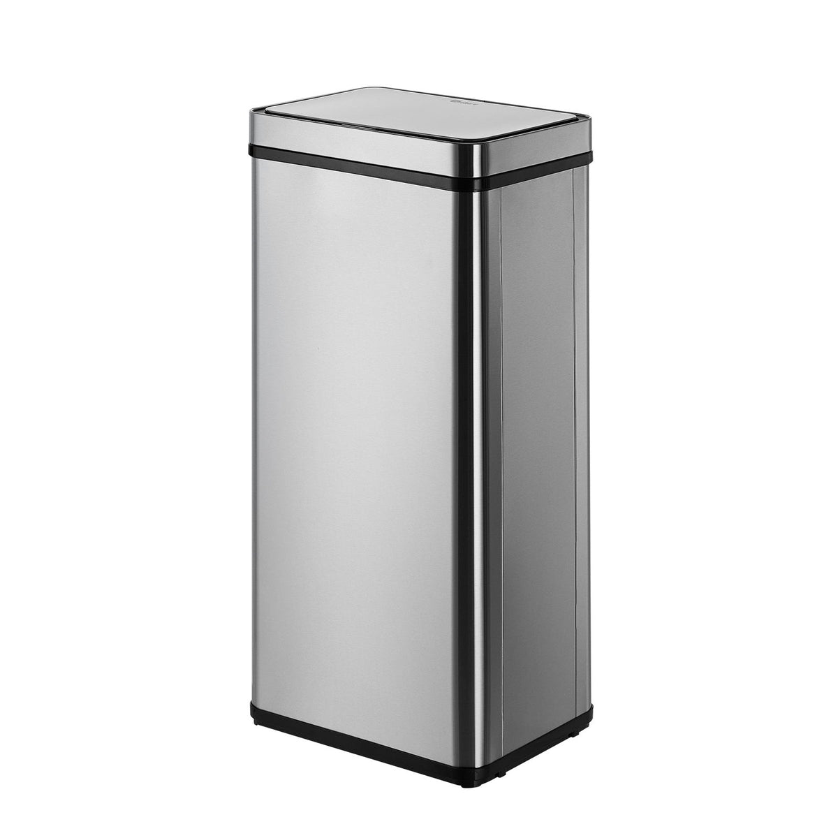 Oikiture 75L Motion Sensor Bin Automatic Rubbish Trash Can Kitchen Silver