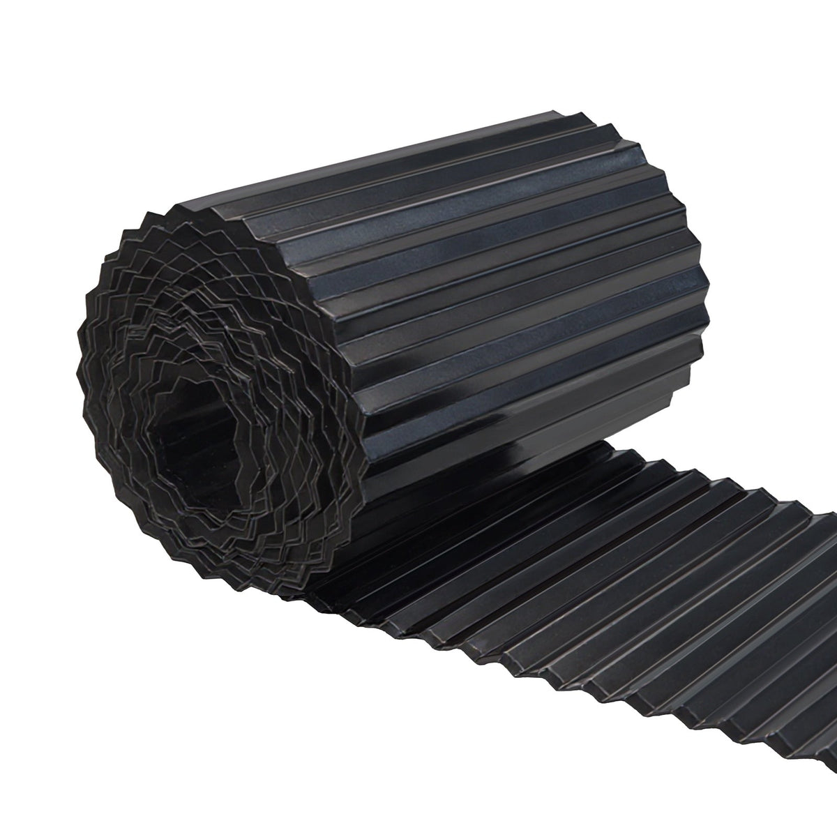 Livsip Garden Edging 20mx30cm Landscape Lawn Edge Border DIY Fence Steel Black