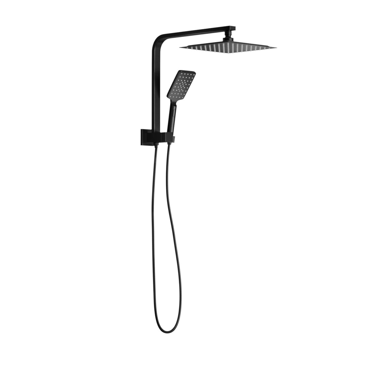 Welba 10" Shower Head Set Square Round Handheld With Shower Mixer Tap Combo WELS