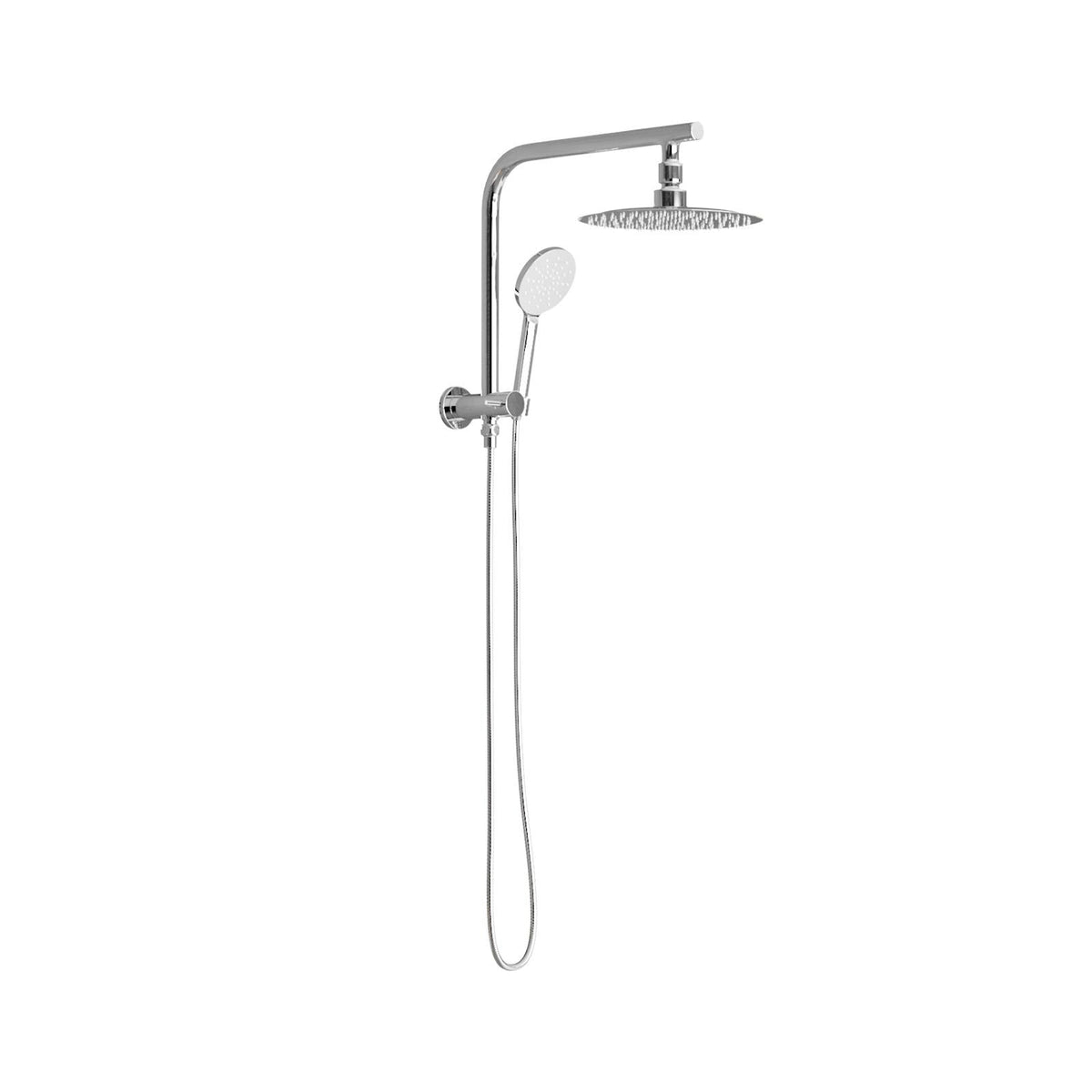 Welba 10" Shower Head Set Square Round Handheld With Shower Mixer Tap Combo WELS