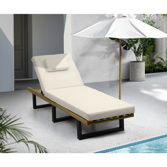 Livsip Sun Lounge Outdoor Lounger Chairs Garden Patio Furniture Day Bed