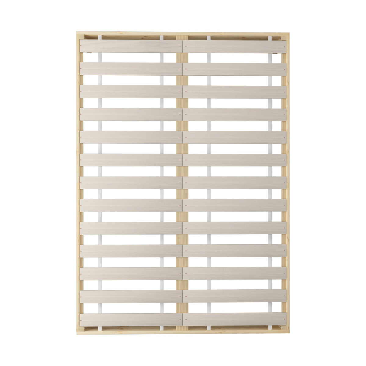 Oikiture Bed Frame Double Single King Single Size Wooden Timber Mattress Base