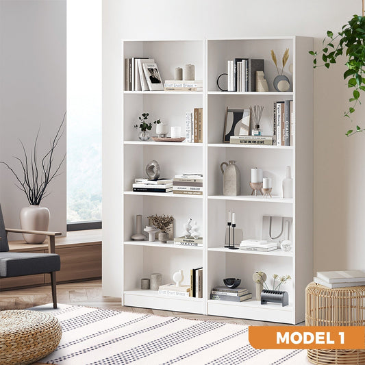 Oikiture Bookshelf Display shelves Unit Bookcase Book Cube Storage Stand Rack