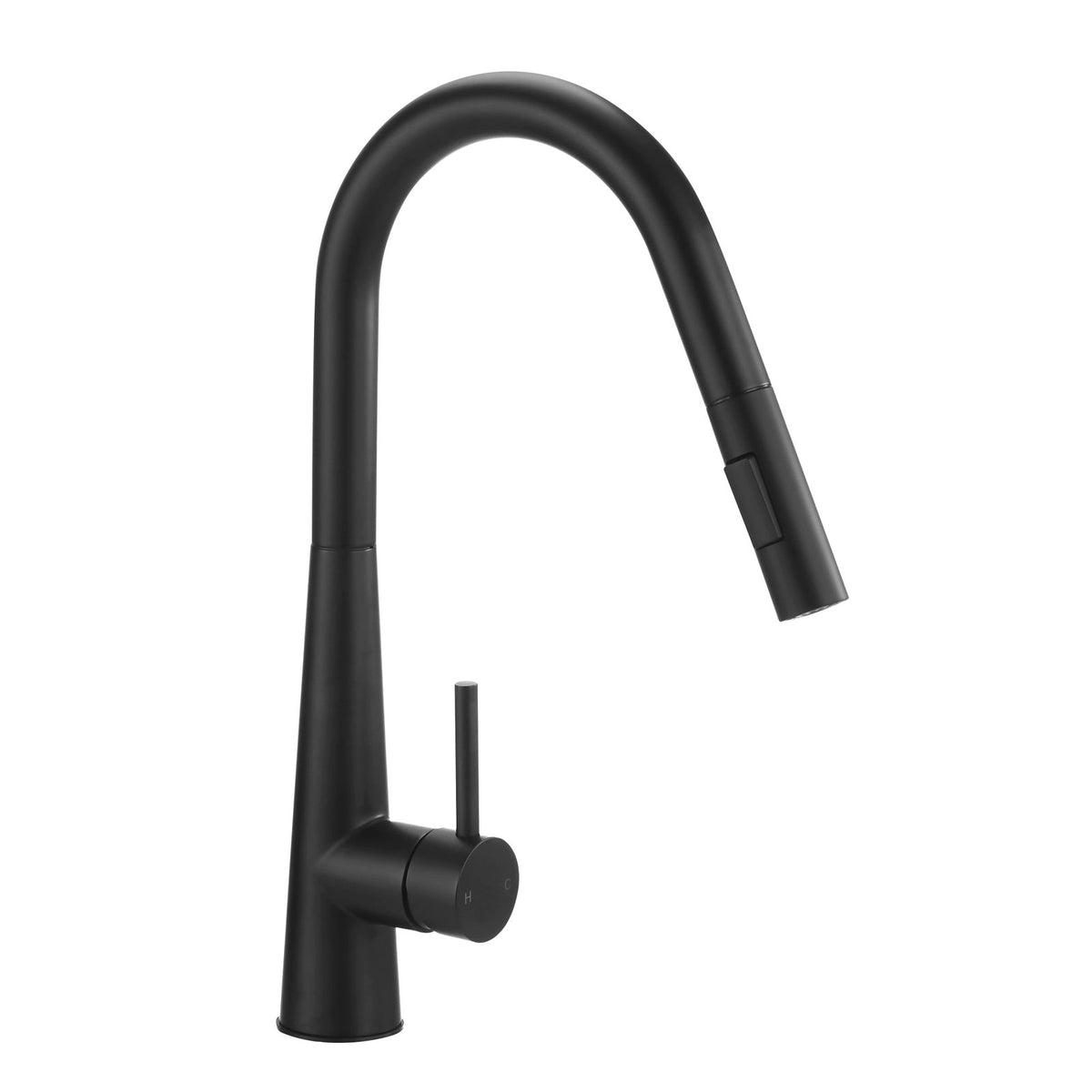 Welba Kitchen Mixer Tap Pull Out Faucet 2-Mode Sink Basin Swivel Black