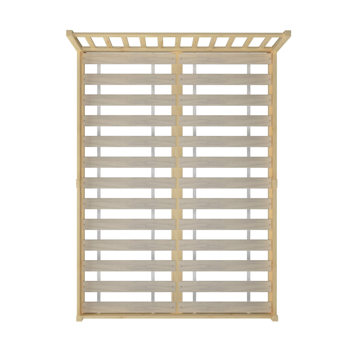 Oikiture Bed Frame Queen Double King Single Wooden Mattress Base Wood Headboard