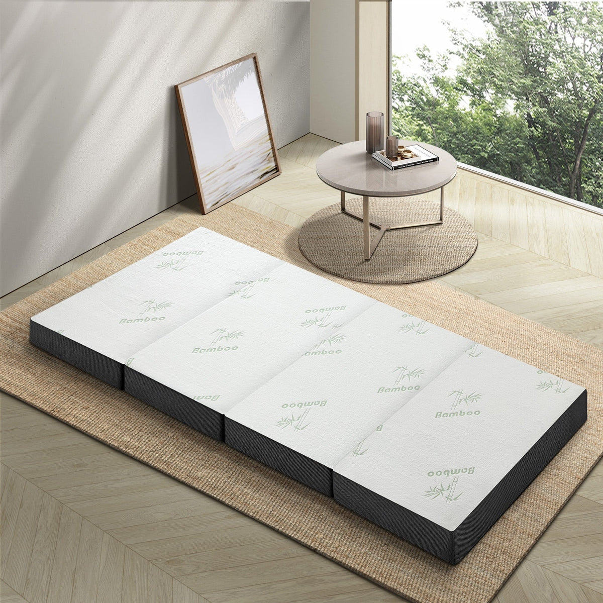 Bedra Folding Mattress Foldable Bed 3 4 Fold Sleeping Floor Mat Camping Cushion