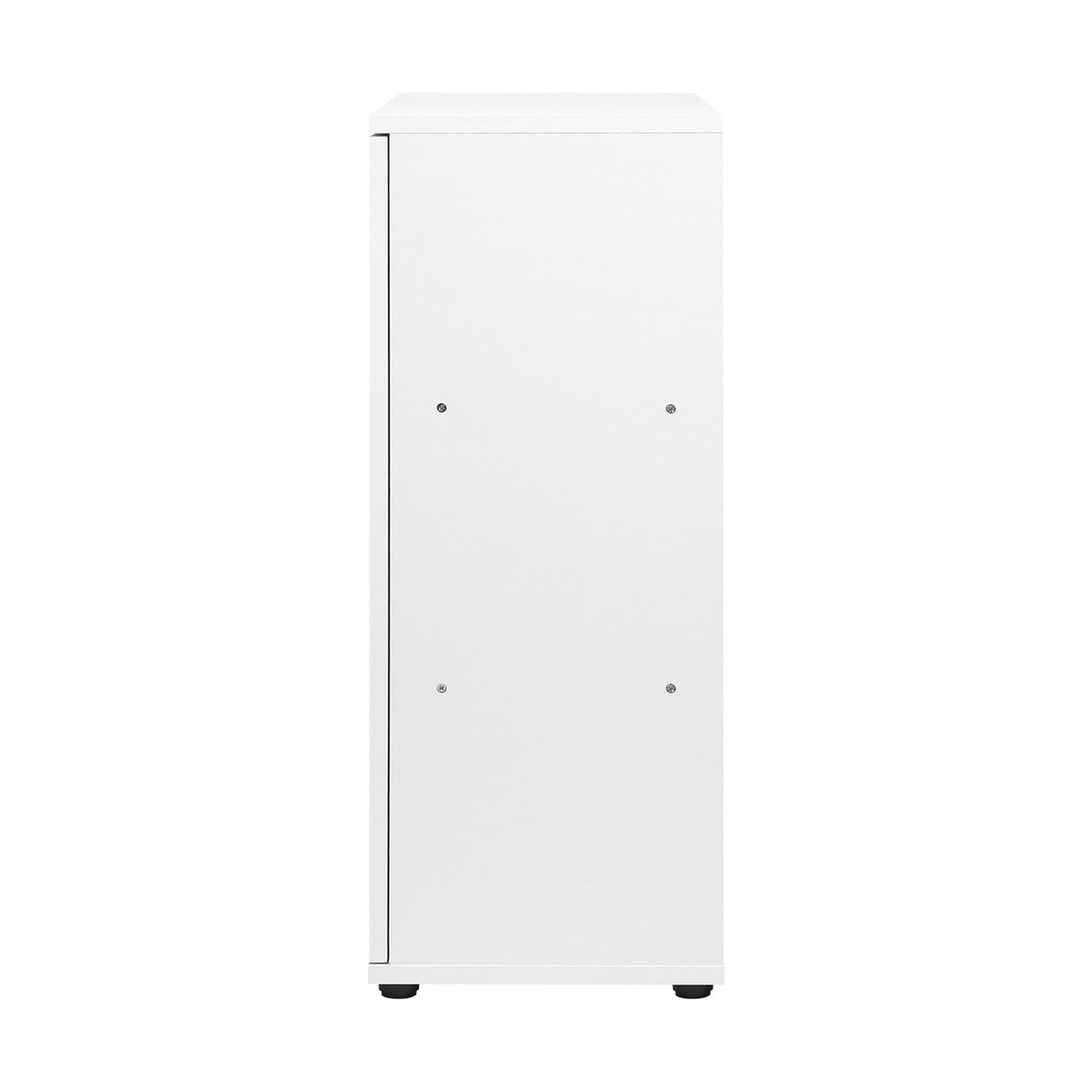 Oikiture Storage Cabinet Bathroom Cabinet Freestanding Cupboard Organiser White