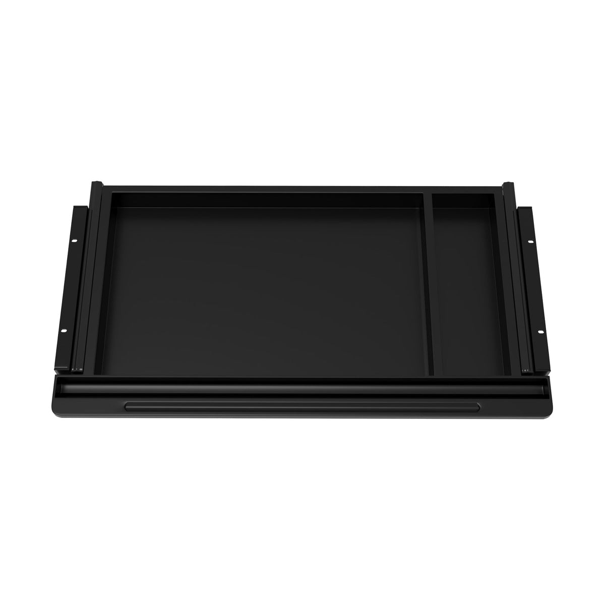 Oikiture Under Desk Drawer Pull-Out Drawer Sliding Tray Storage Organizer Black