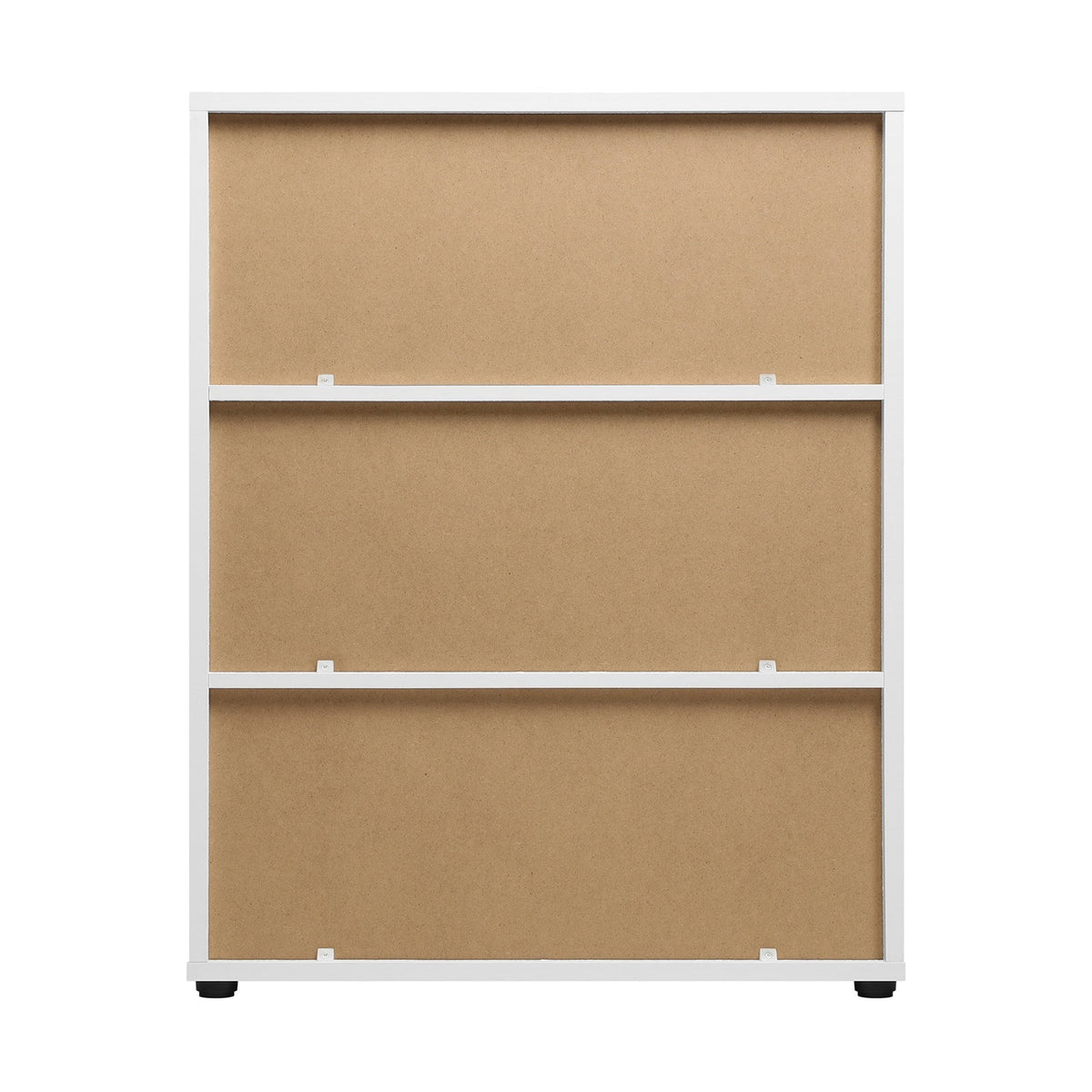 Oikiture Storage Cabinet Bathroom Cabinet Freestanding Cupboard Organiser White