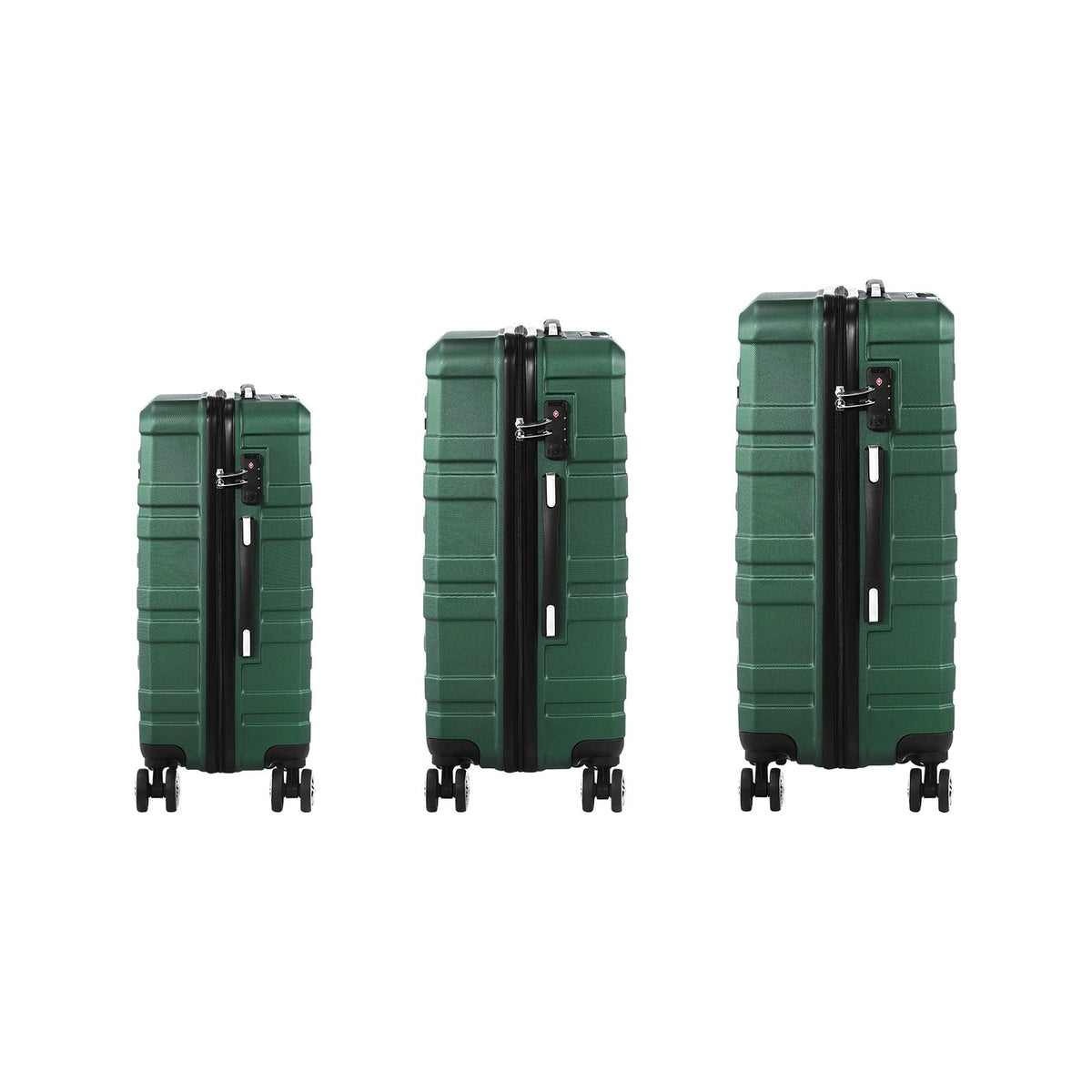 Mazam 1/2/3PCS Luggage Suitcase Trolley Set Travel TSA Lock Storage Hard Case