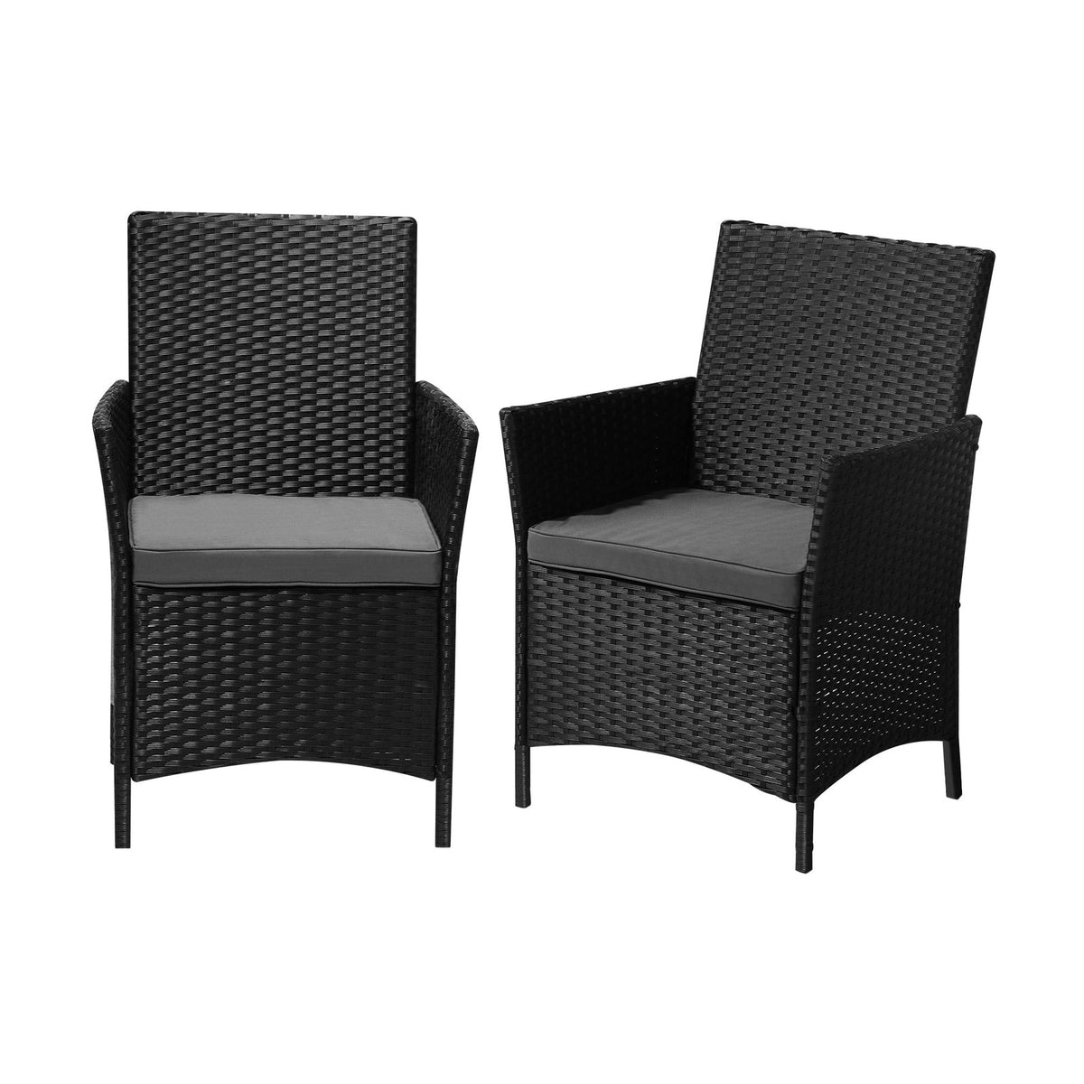 Livsip Outdoor Dining Chairs Rattan Outdoor Patio Chairs Furniture Set of 2