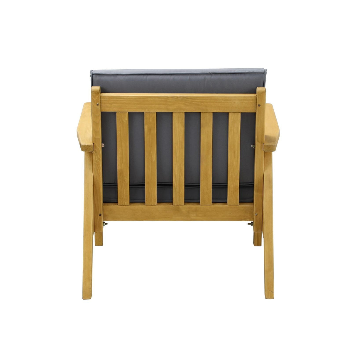 Livsip Outdoor Armchair Furniture Lounge Wooden Chair Patio Garden Sofa Set