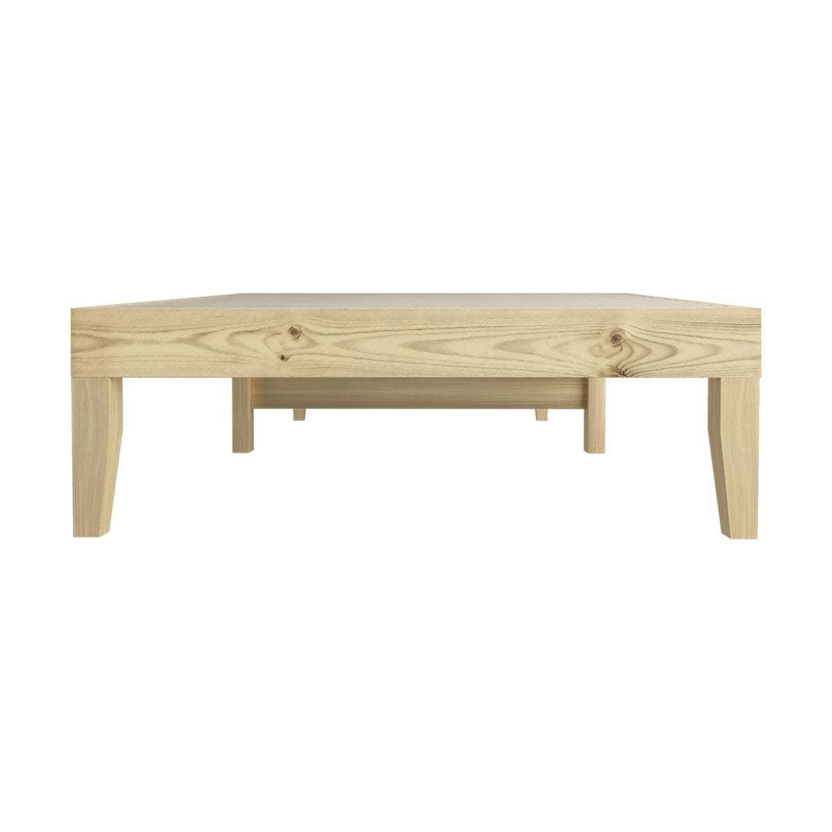 Oikiture Bed Frame Double Single King Single Size Wooden Timber Mattress Base