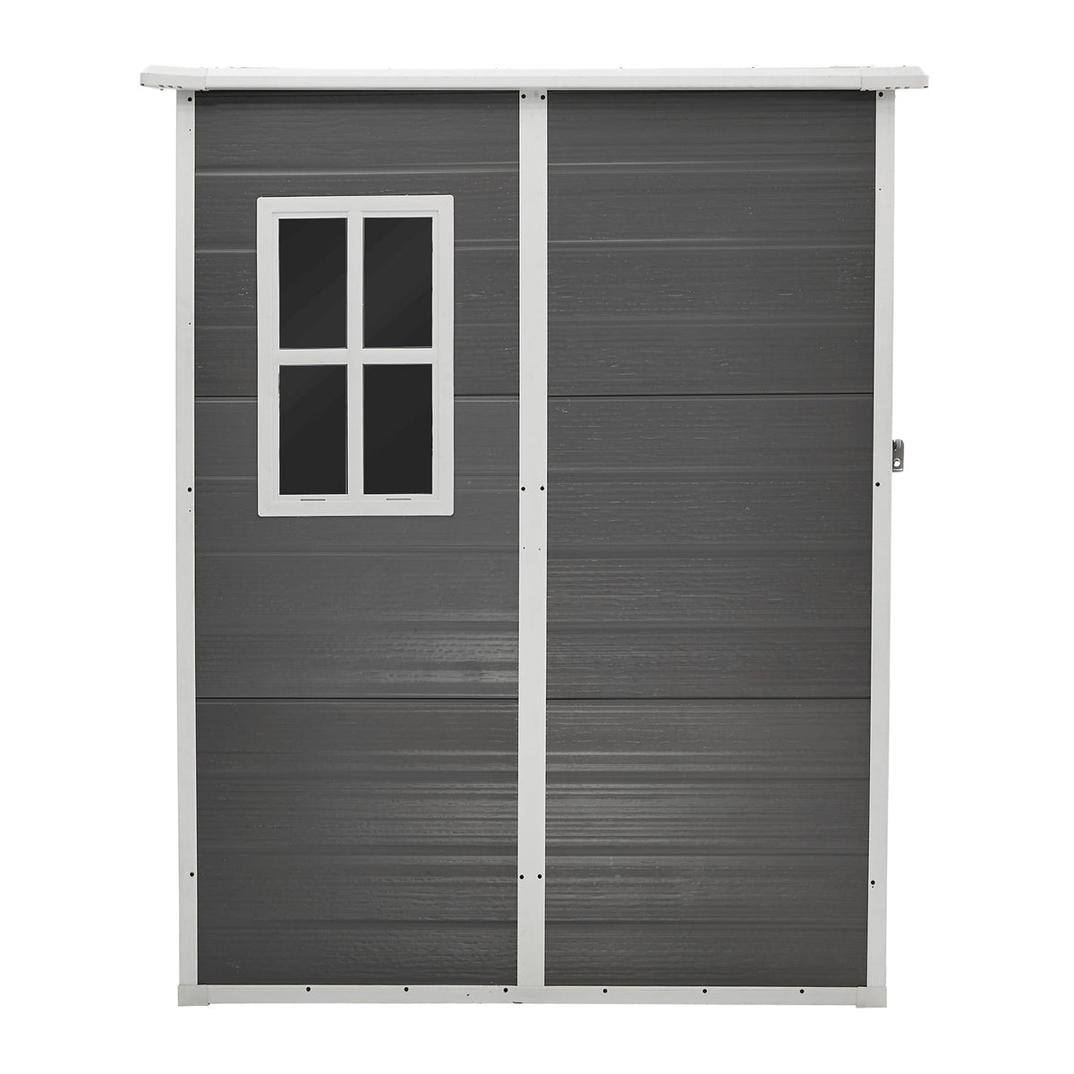 Livsip Garden Shed Outdoor Storage 1.52x1M Workshop Tool House Shelter Grey