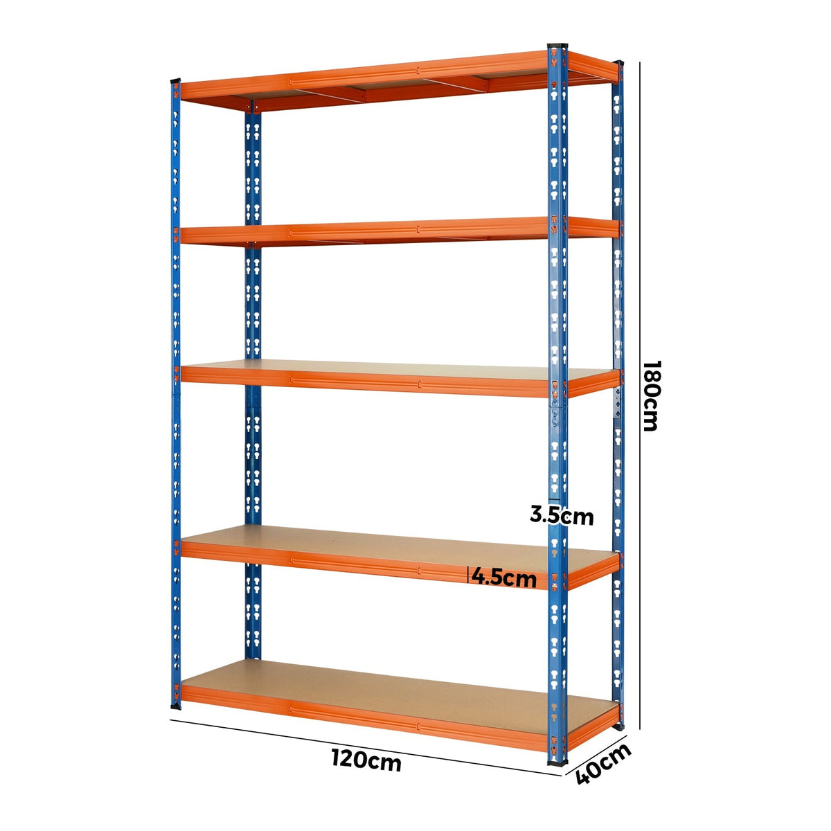 Sharptoo Garage Shelving Warehouse Shelves Storage Rack Pallet Racking 1.8*1.2m