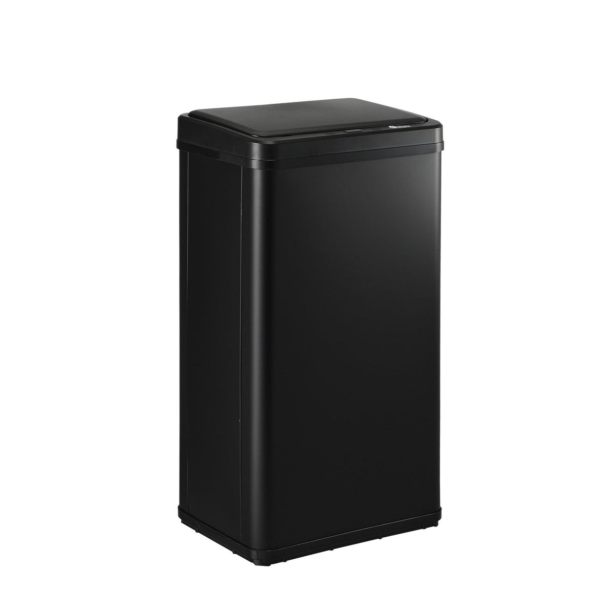 Oikiture 40L Motion Sensor Rubbish Bin Kitchen Waste Can Stainless Steel Black
