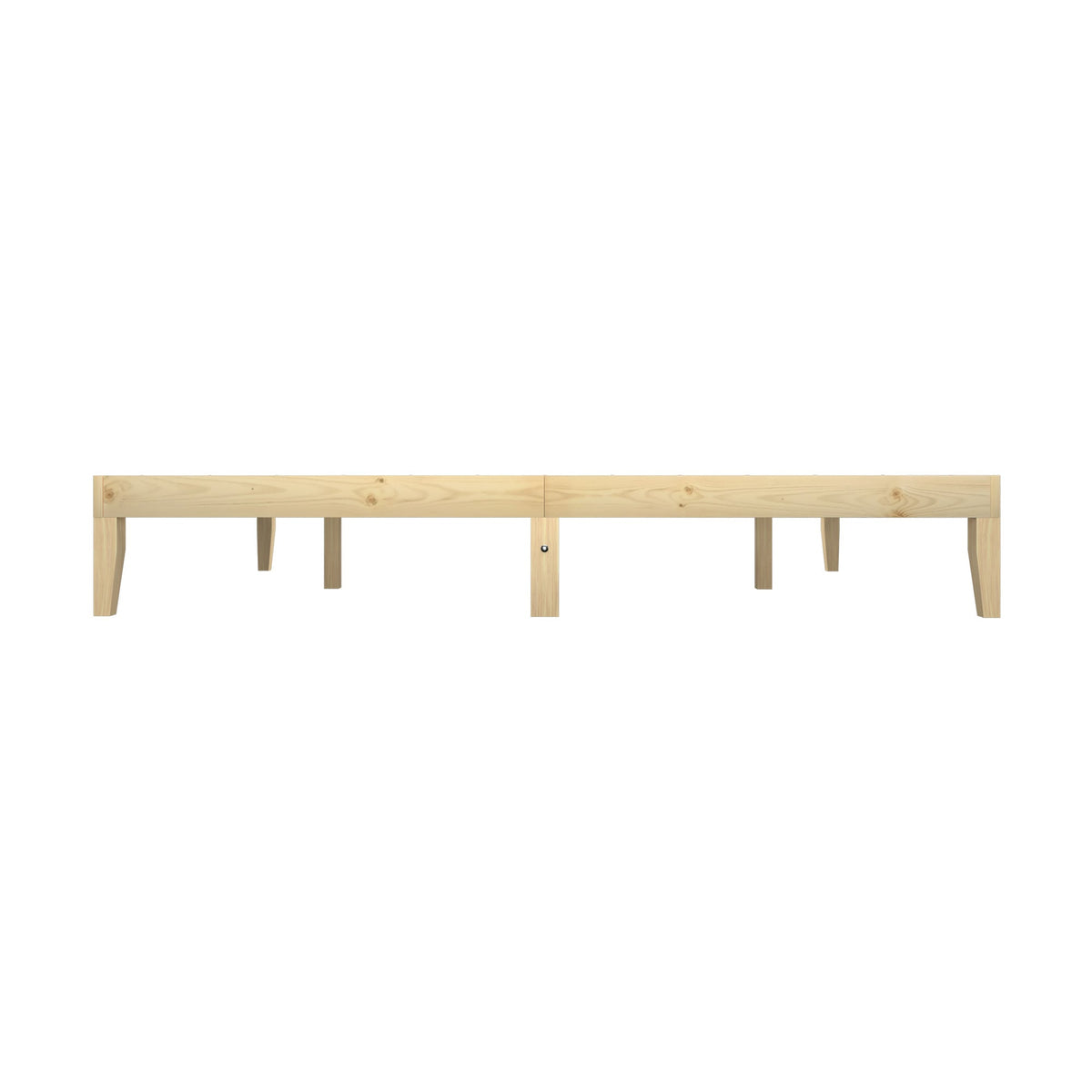 Oikiture Bed Frame Double Single King Single Size Wooden Timber Mattress Base