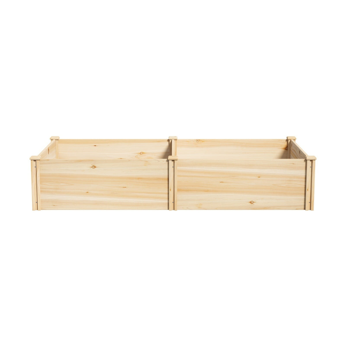 Livsip Garden Bed 160x80x30cm Raised Wooden Planter Box Container Growing Plant