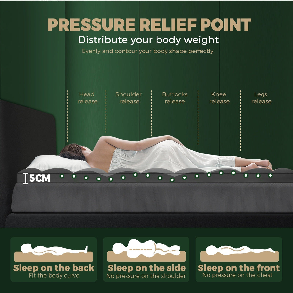 Bedra Mattress Topper Pillowtop Protector Bamboo Charcoal Cover Mat All Size