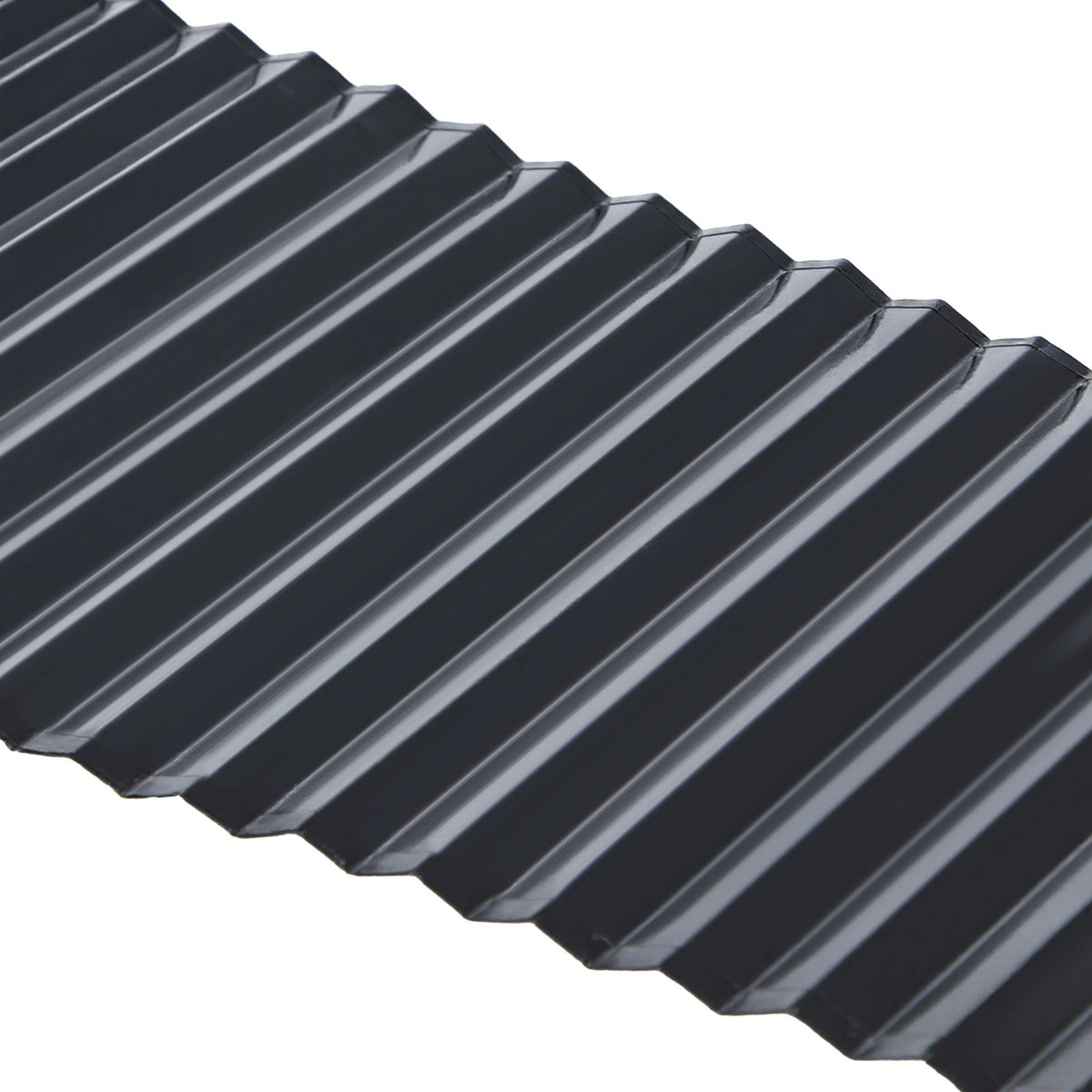 Livsip Garden Edging 10mx30cm Landscape Lawn Edge Border DIY Fence Steel Black