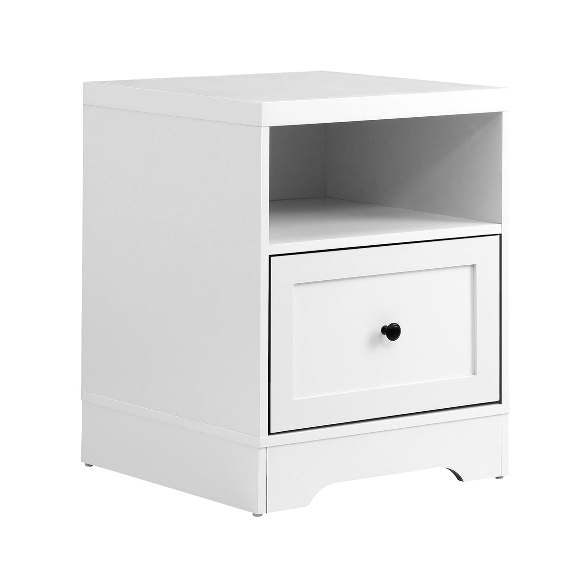 Oikiture Bedside Tables Drawers Bedroom Hamptons Furniture Storage Cabinet