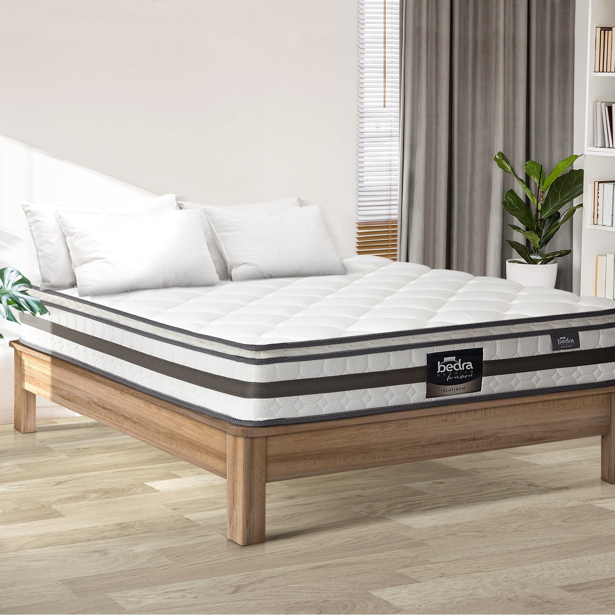 Bedra Double King Single Queen King Mattress Bonnell Spring 21cm