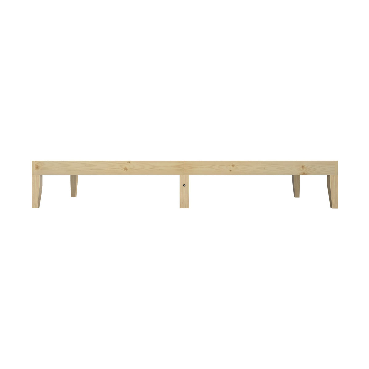 Oikiture Bed Frame Double Single King Single Size Wooden Timber Mattress Base