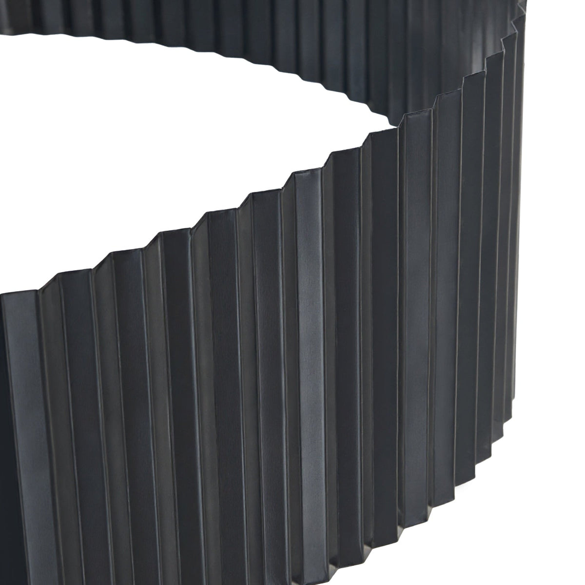 Livsip Garden Edging 20mx30cm Landscape Lawn Edge Border DIY Fence Steel Black