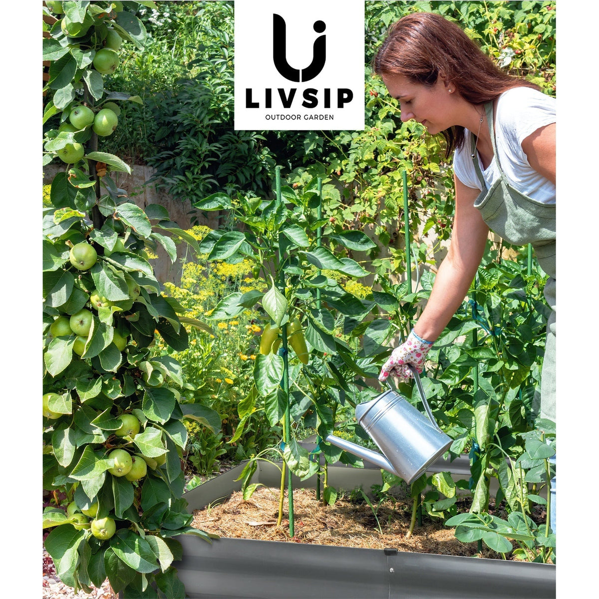 Livsip Garden Bed 9 Models x1 x2 Raised Planter Box Container Galvanised Steel