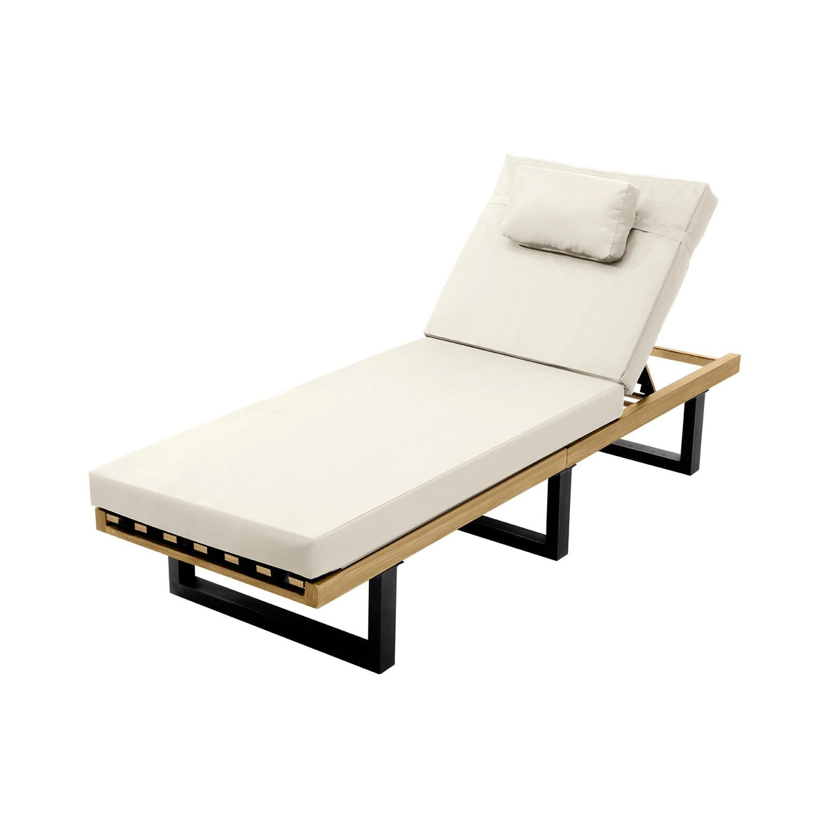 Livsip Sun Lounge Outdoor Lounger Chairs Garden Patio Furniture Day Bed