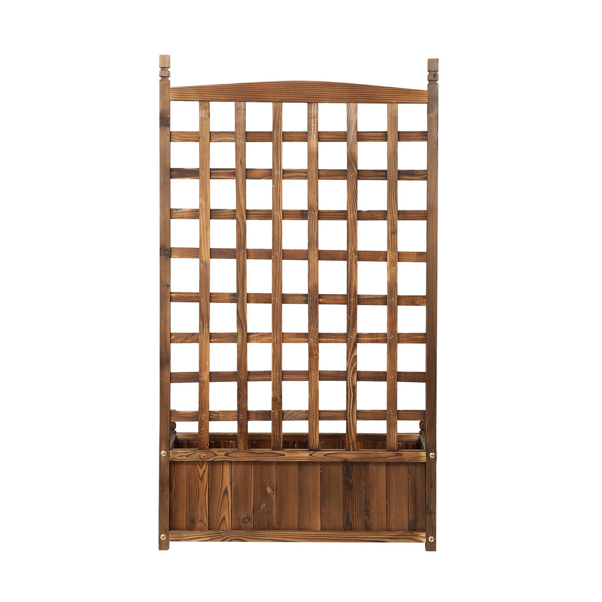 Livsip Raised Garden Bed Wooden Planter Box Vegetables Outdoor Planting 64x115cm