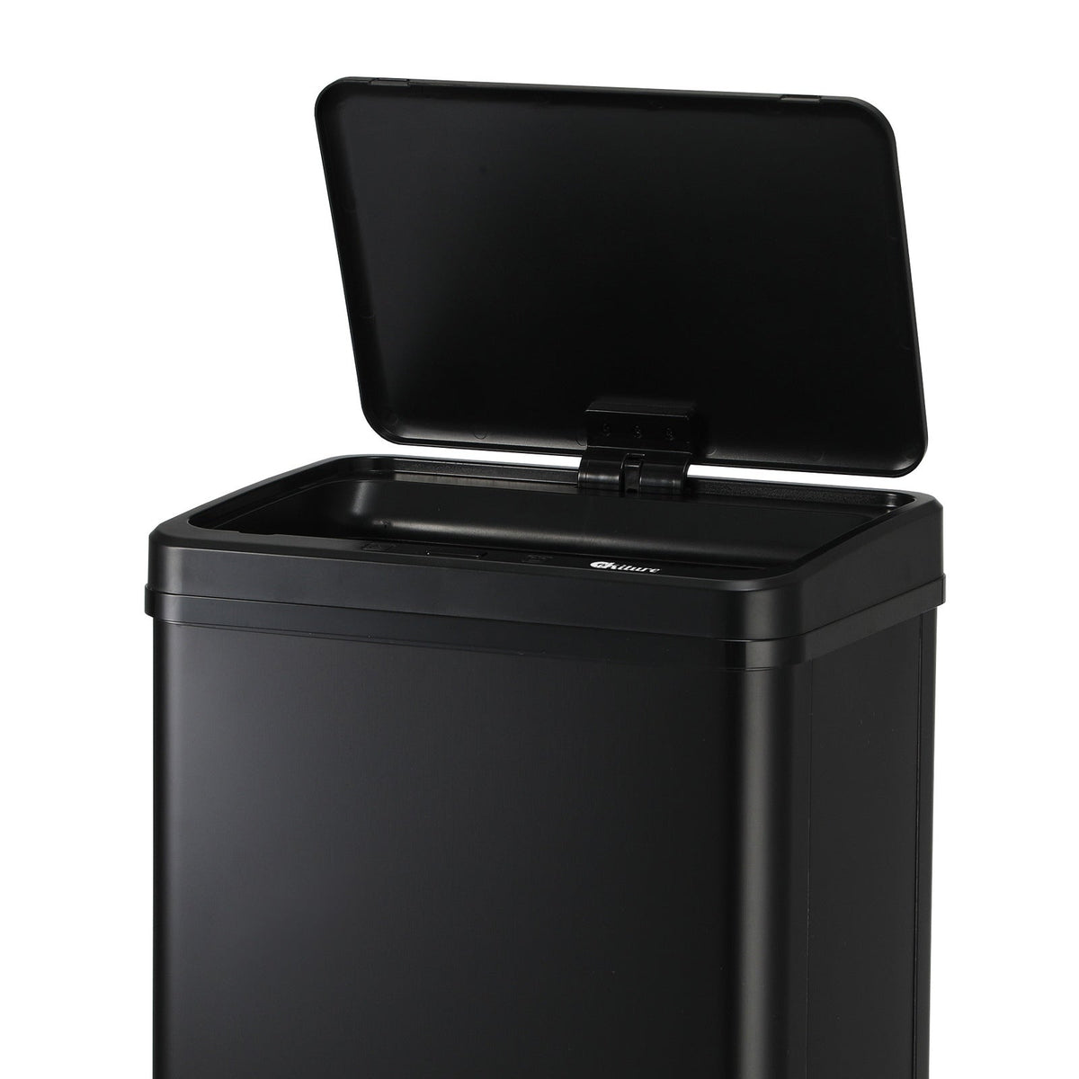 Oikiture 50L Motion Sensor Bin Automatic Rubbish Trash Can Kitchen Black