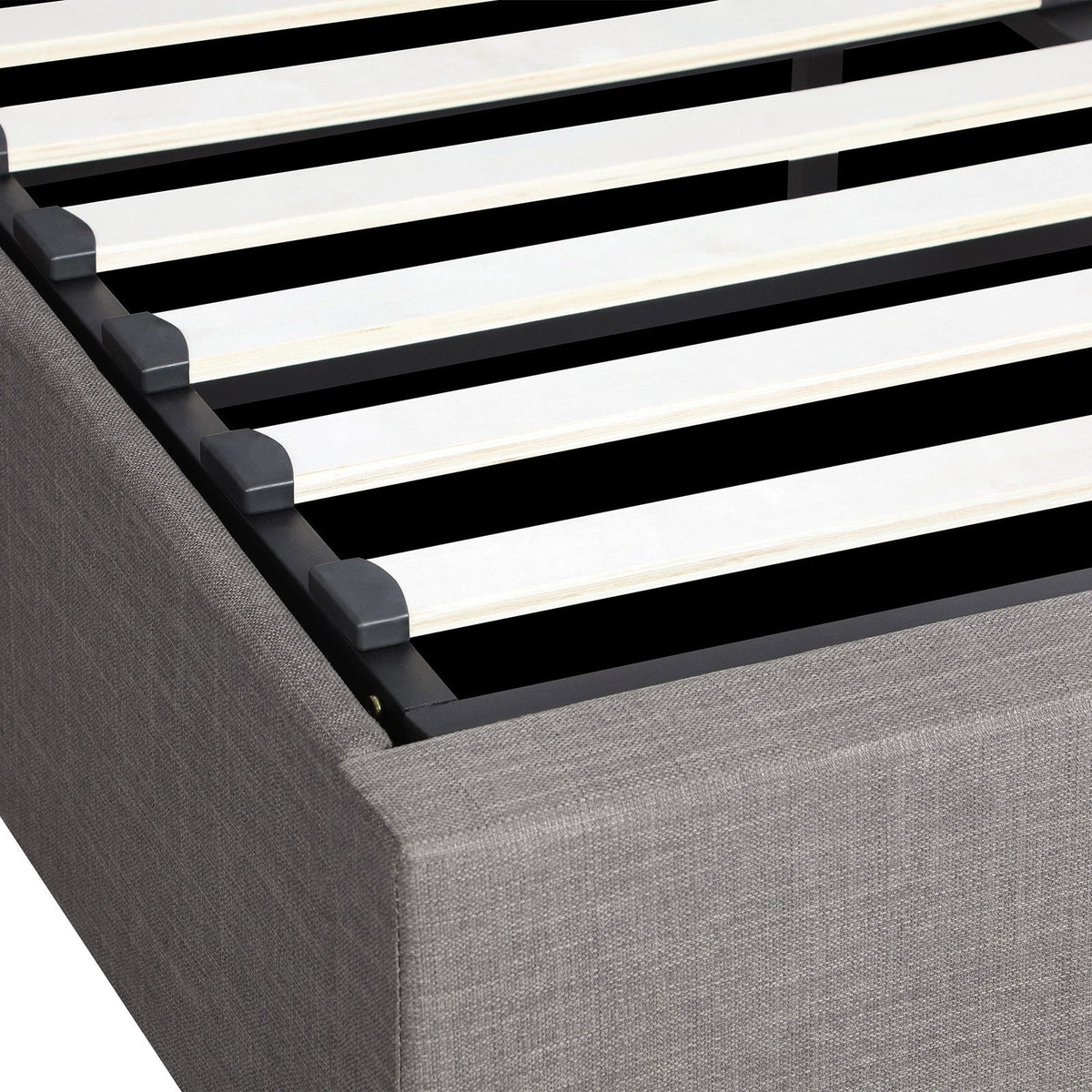 Oikiture Bed Frame Queen Double King Single Gas Lift Base With Storage Platform