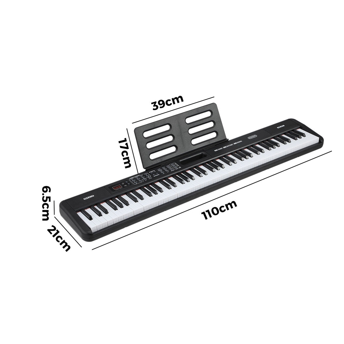 Mazam 88 Keys Electronic Piano Keyboard Portable Lighted Electric Keyboards