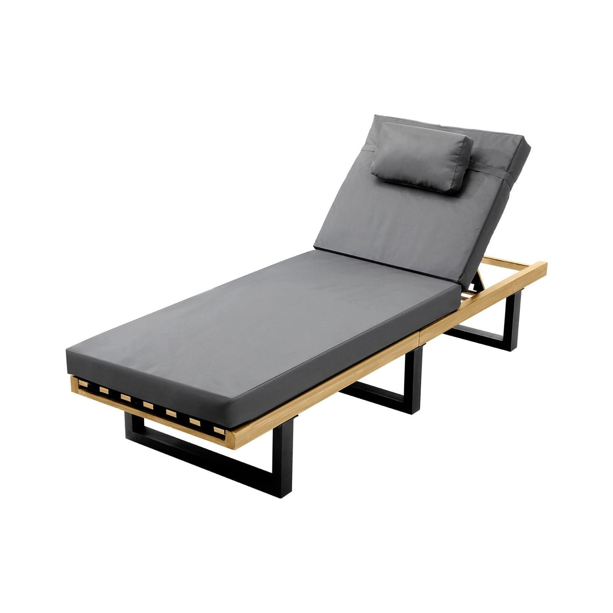 Livsip Sun Lounge Outdoor Lounger Chairs Garden Patio Furniture Day Bed