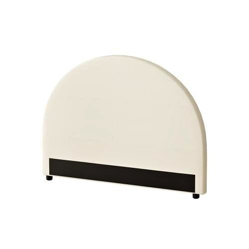 HB-MUNA-S-BG Oikiture Bed Head Single Size Headboard Fabric Beige
