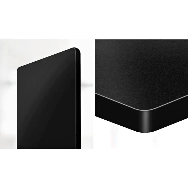 DB-12-BK Oikiture Standing Desk Board Adjustable Computer Table Sit Stand Desk Top Black