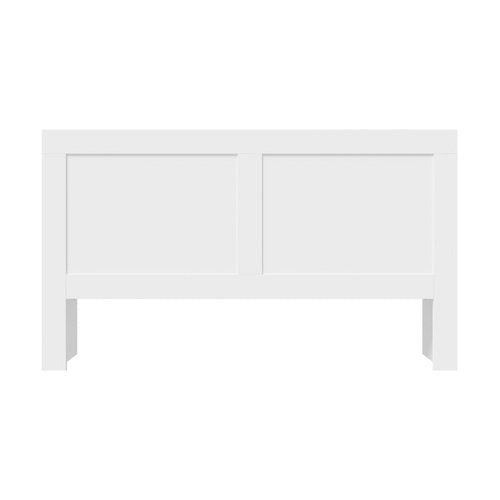 HB-JANE-K-WH-AB Oikiture Bed Head with Shelves King Size White