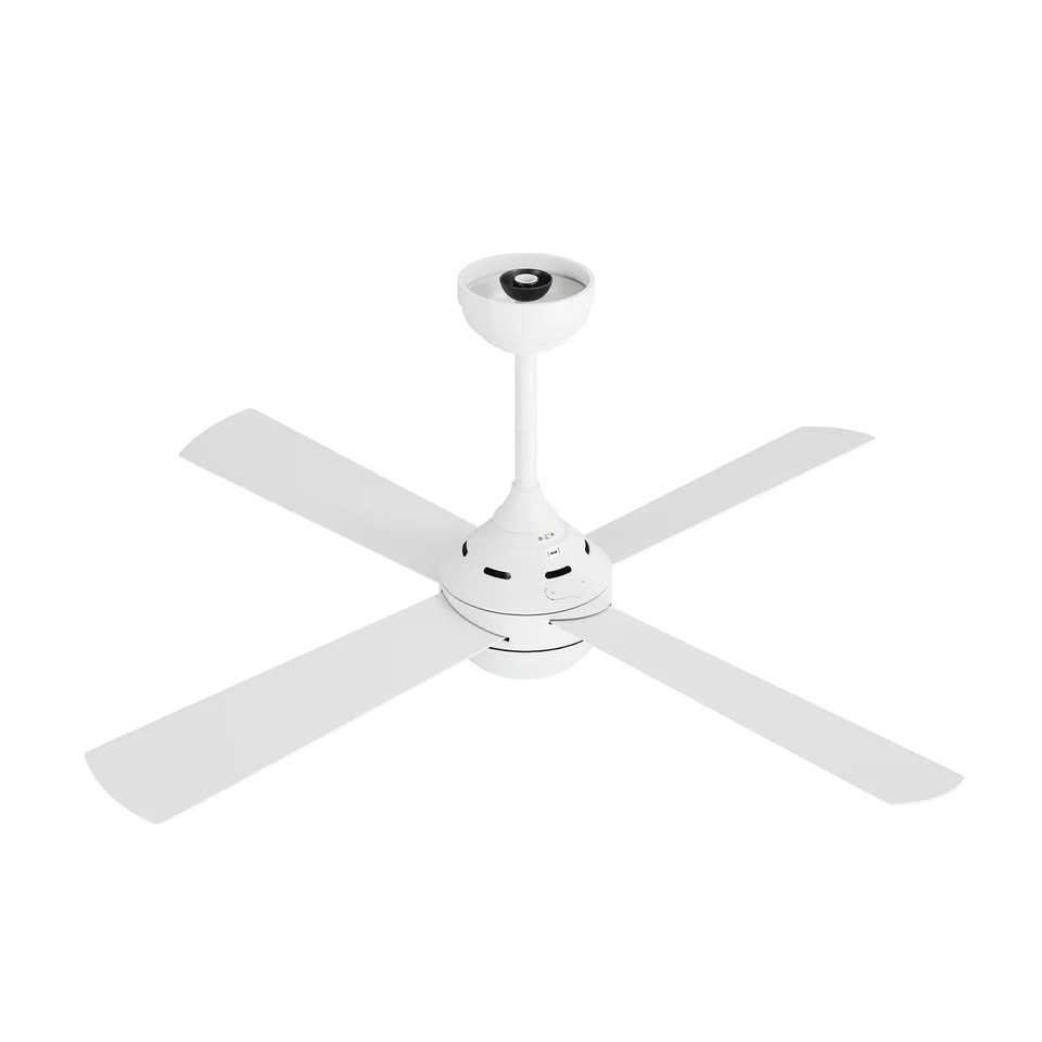 CF-A1-WH Vevare 52'' AC Ceiling Fan with Light Remote Control 4 Blades White