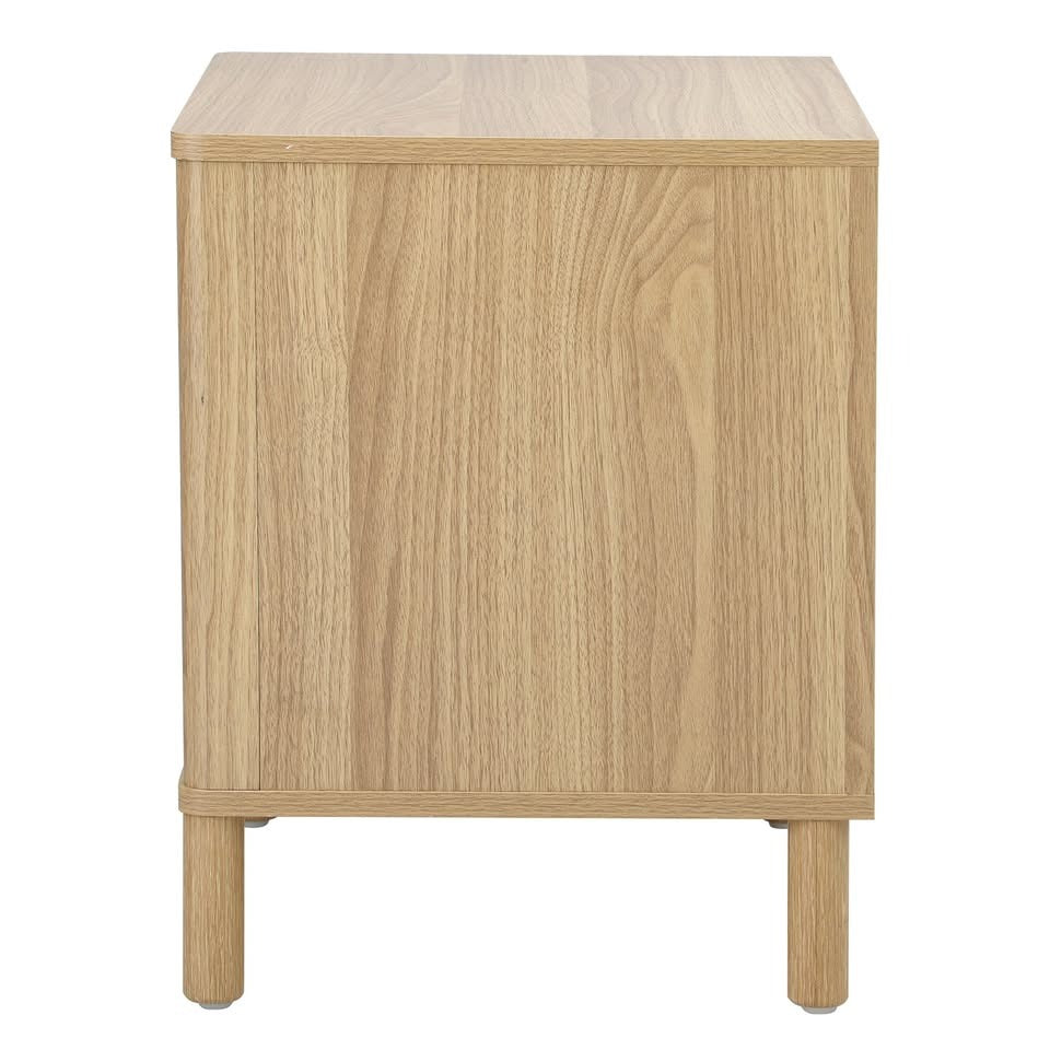 BT-YAMA-2D-WD Elida Rattan Bedside Table