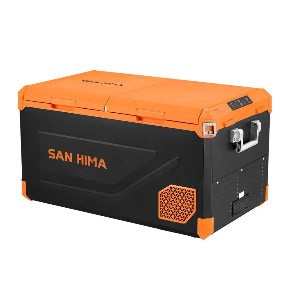SH-FRIDGE-95L San Hima 95L Portable Camping Fridge Freezer Dual Zone Caravan Car Cooler 4WD