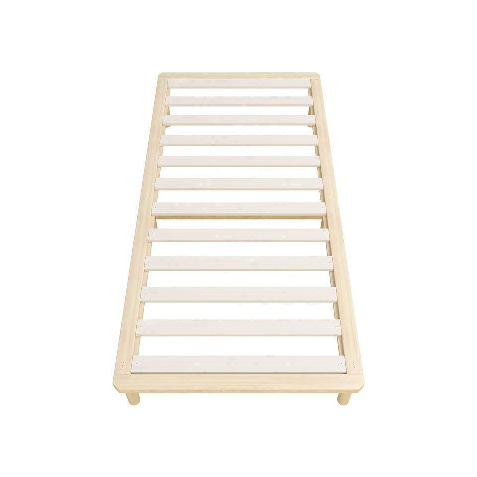 BF-W-A55-PFM-KS-WD Oikiture Bed Frame King Single Wooden Timber Adult Kids Mattress Base Platform